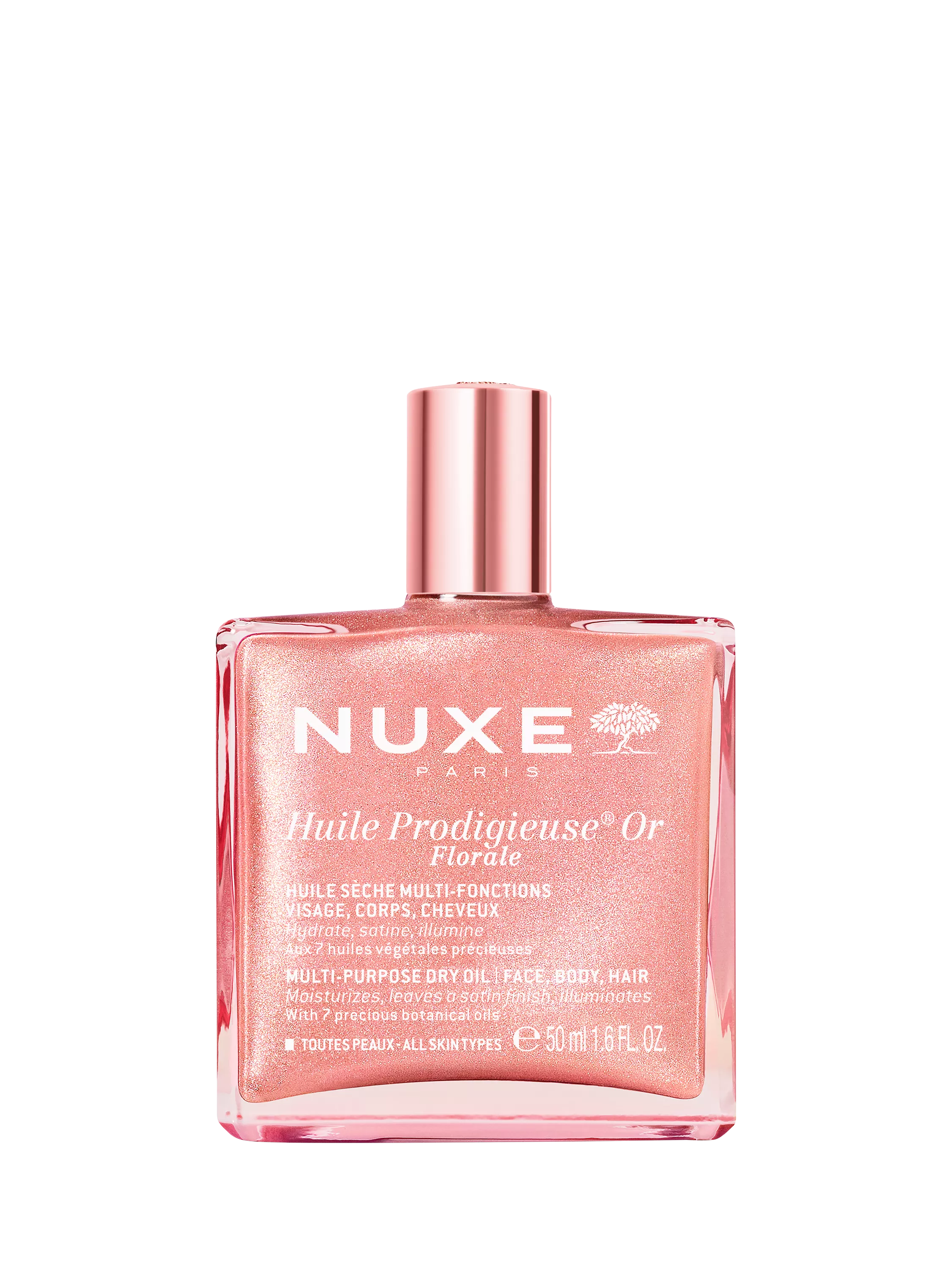 NUXE Huile Prodigieuse Florale Gold shimmer dry oil 50ml, UK version