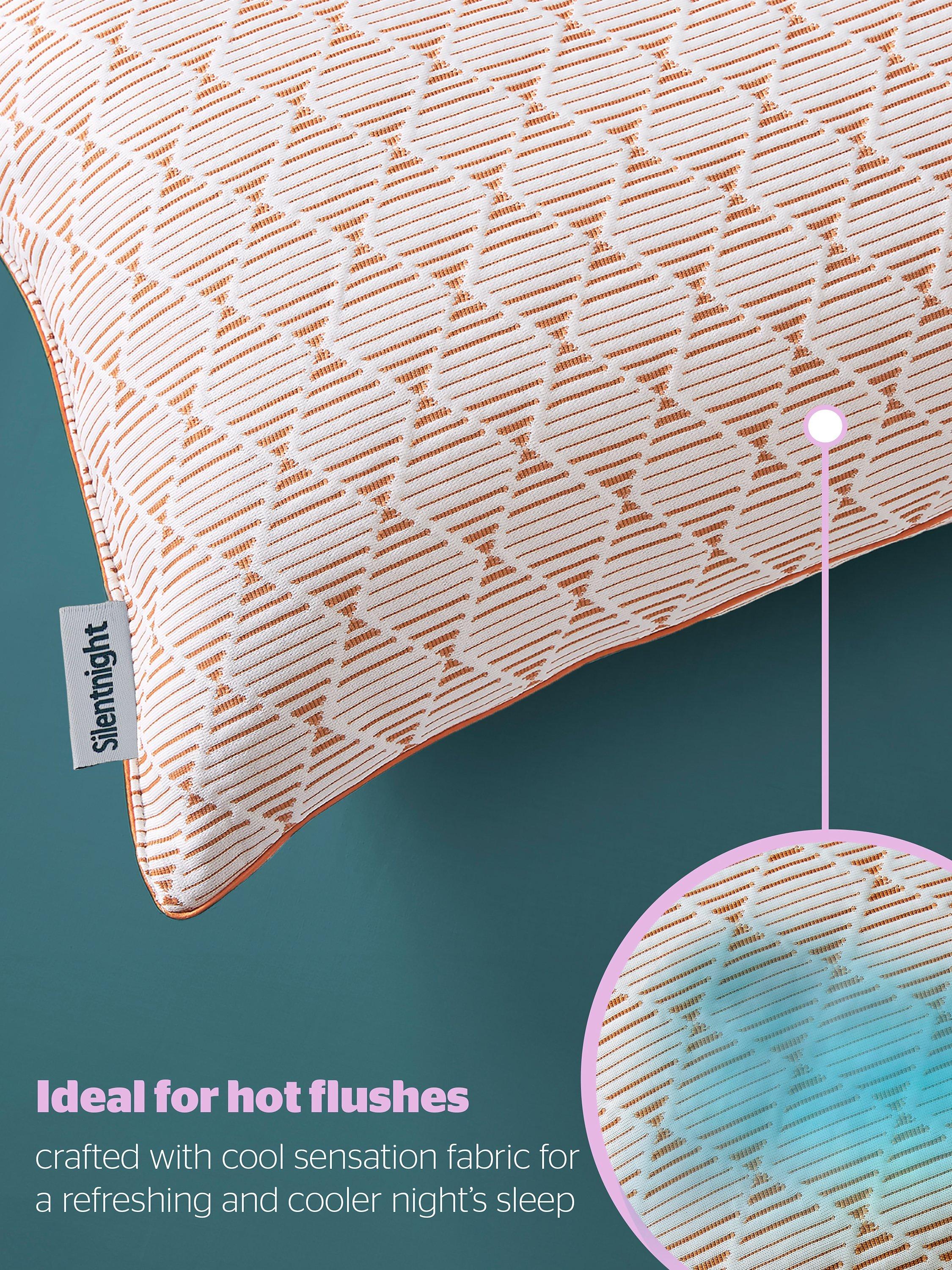 Silentnight cooling copper pillow medium firm (British brand)