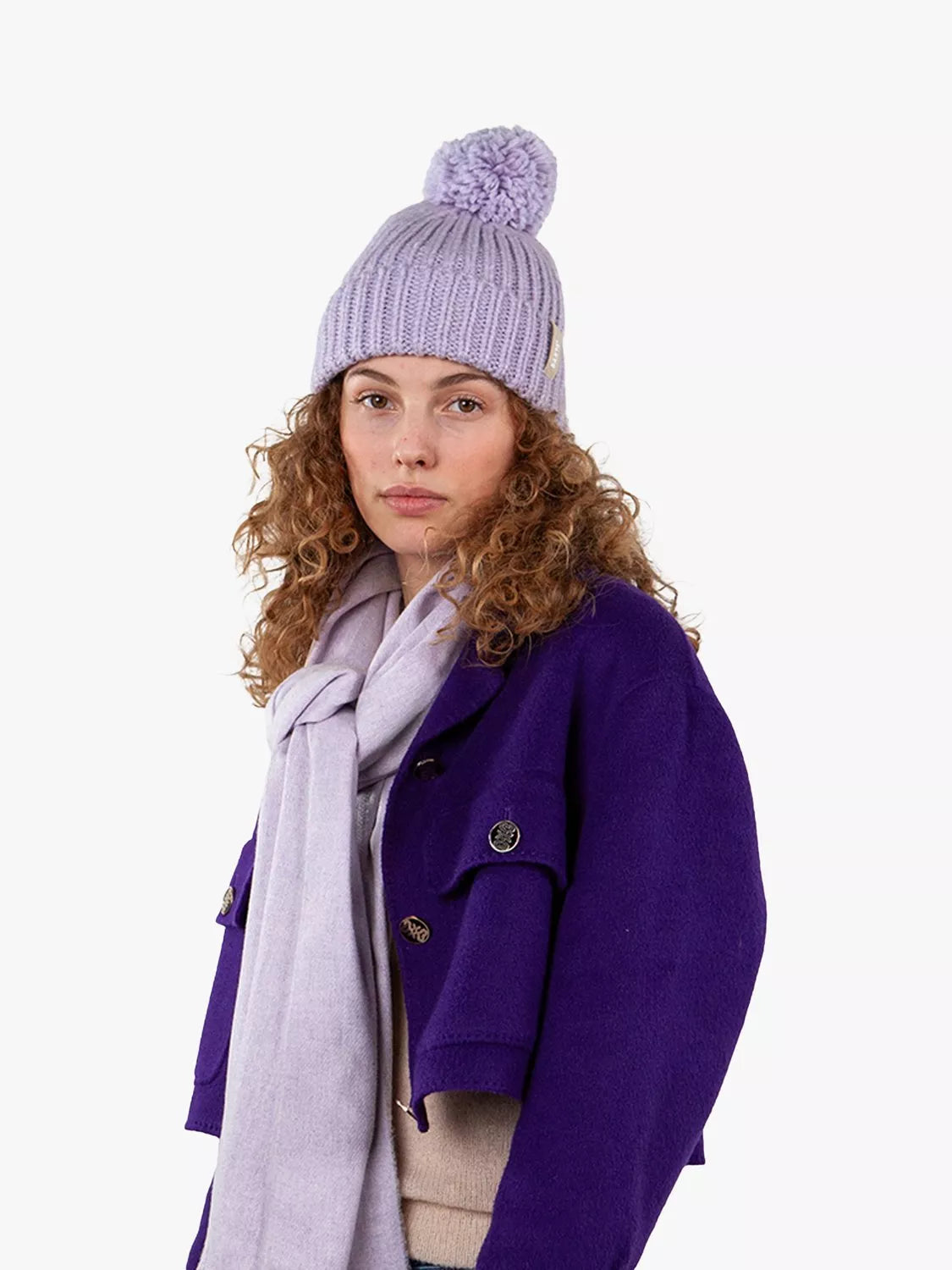 Barts Pom-Pom Beanie Lilac, UK version