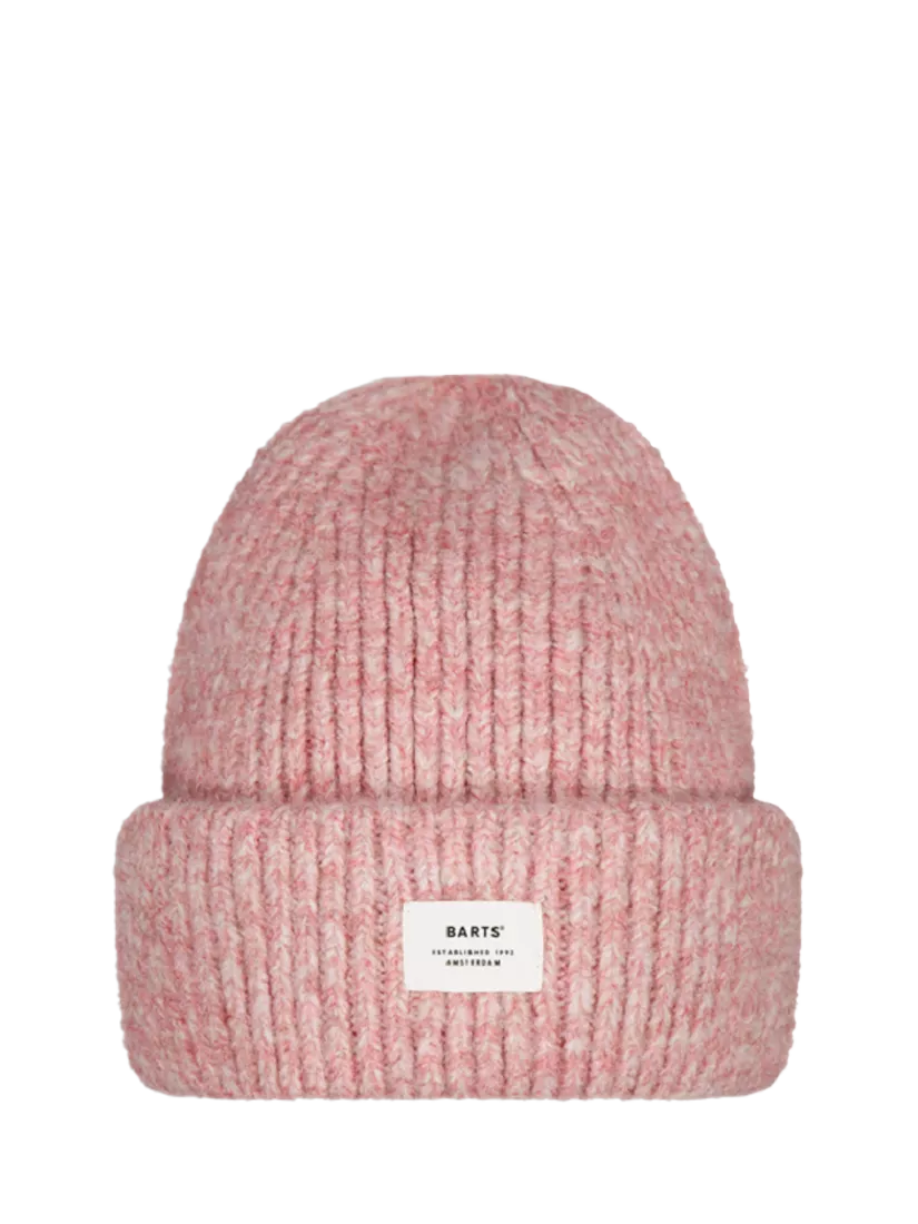 Barts Owlet Beanie in rose, imported from the UK