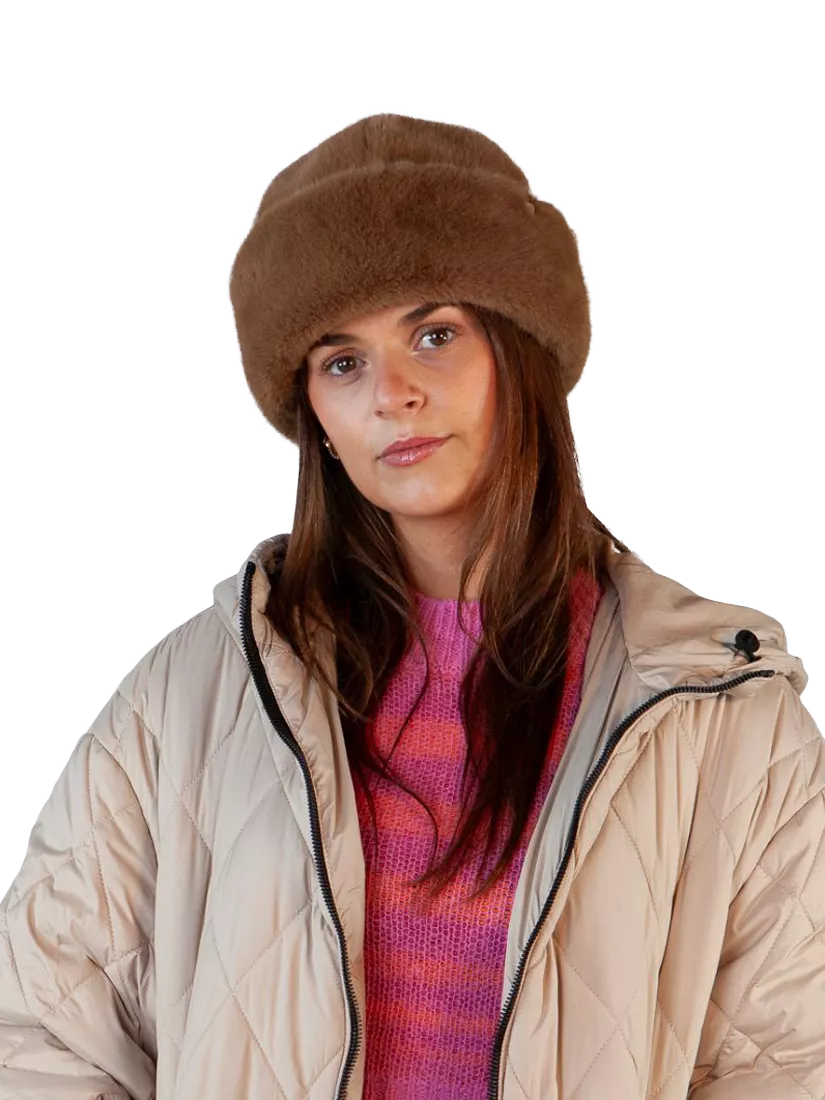 Barts Cherrybush faux fur hat beige, UK version