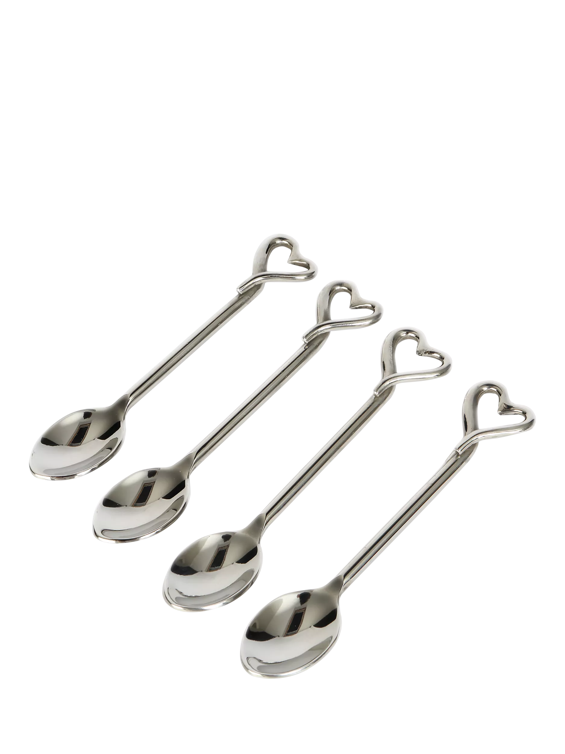 Culinary Concepts stainless steel coffee spoons set of 4 (British brand)