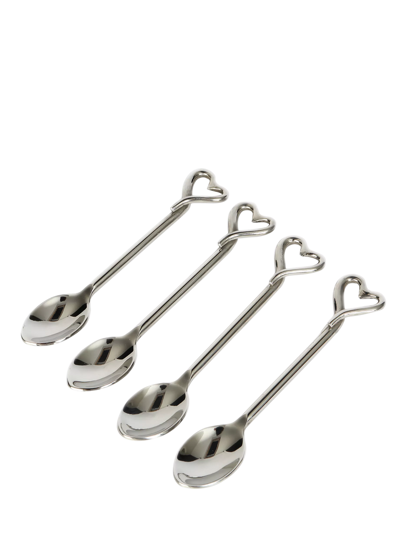 Culinary Concepts stainless steel coffee spoons set of 4 (British brand)