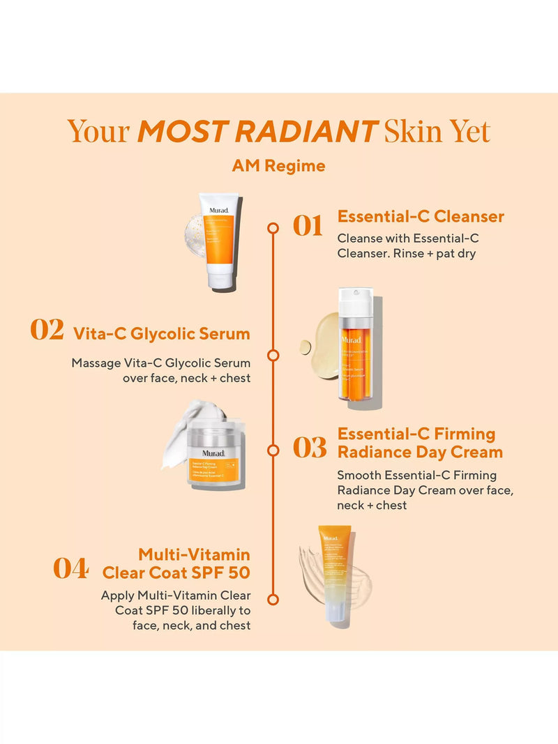 Murad Multi-Vitamin Clear Coat SPF 50 sunscreen 50ml, imported from the UK