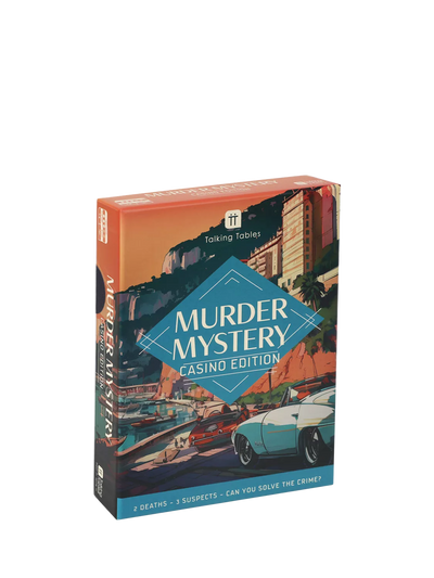 John Lewis Talking Tables Murder Mystery Casino Edition Game- Buy online at McGrocer
