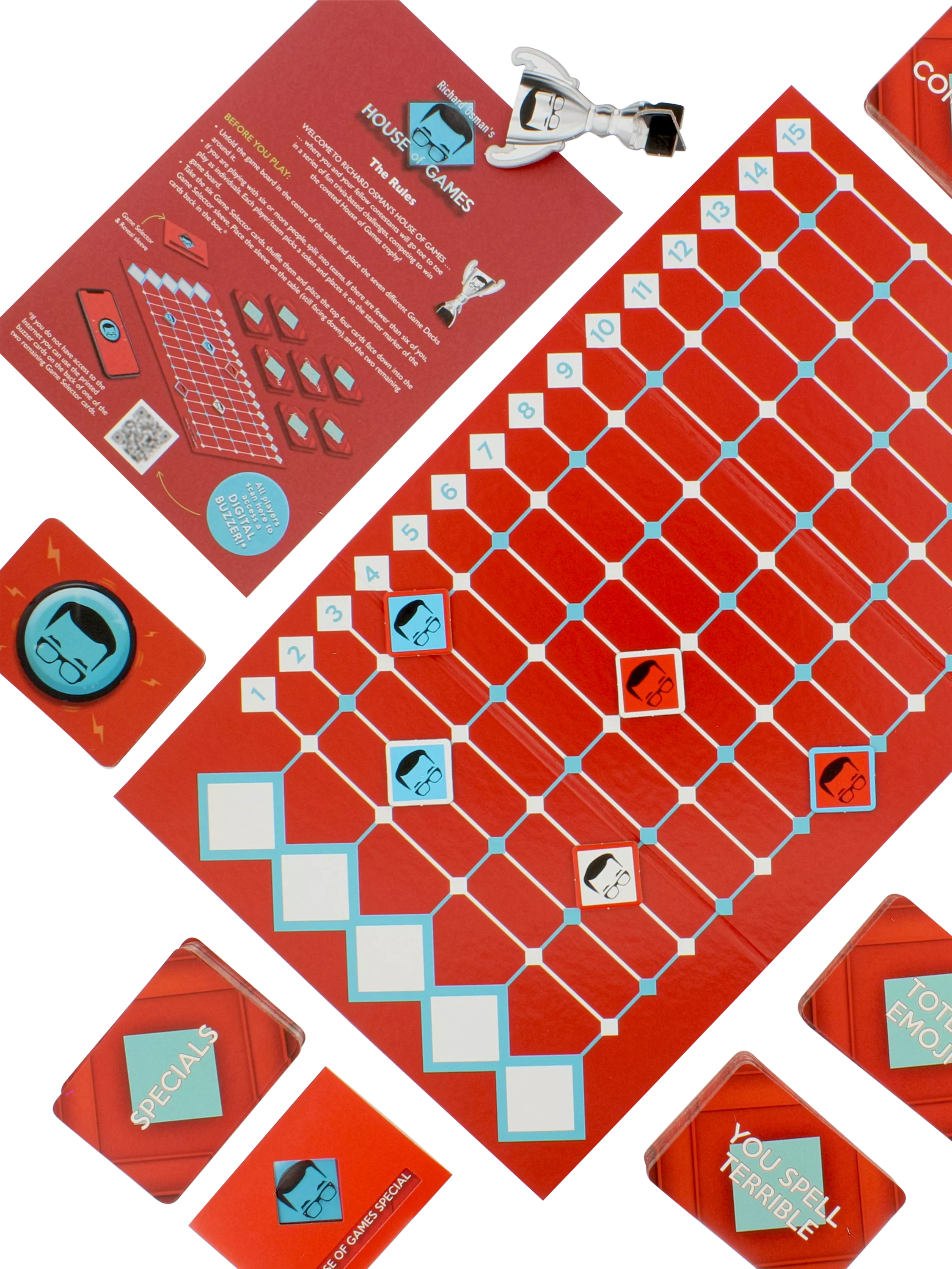 Ginger Fox House of Games Updated Board Game, UK version