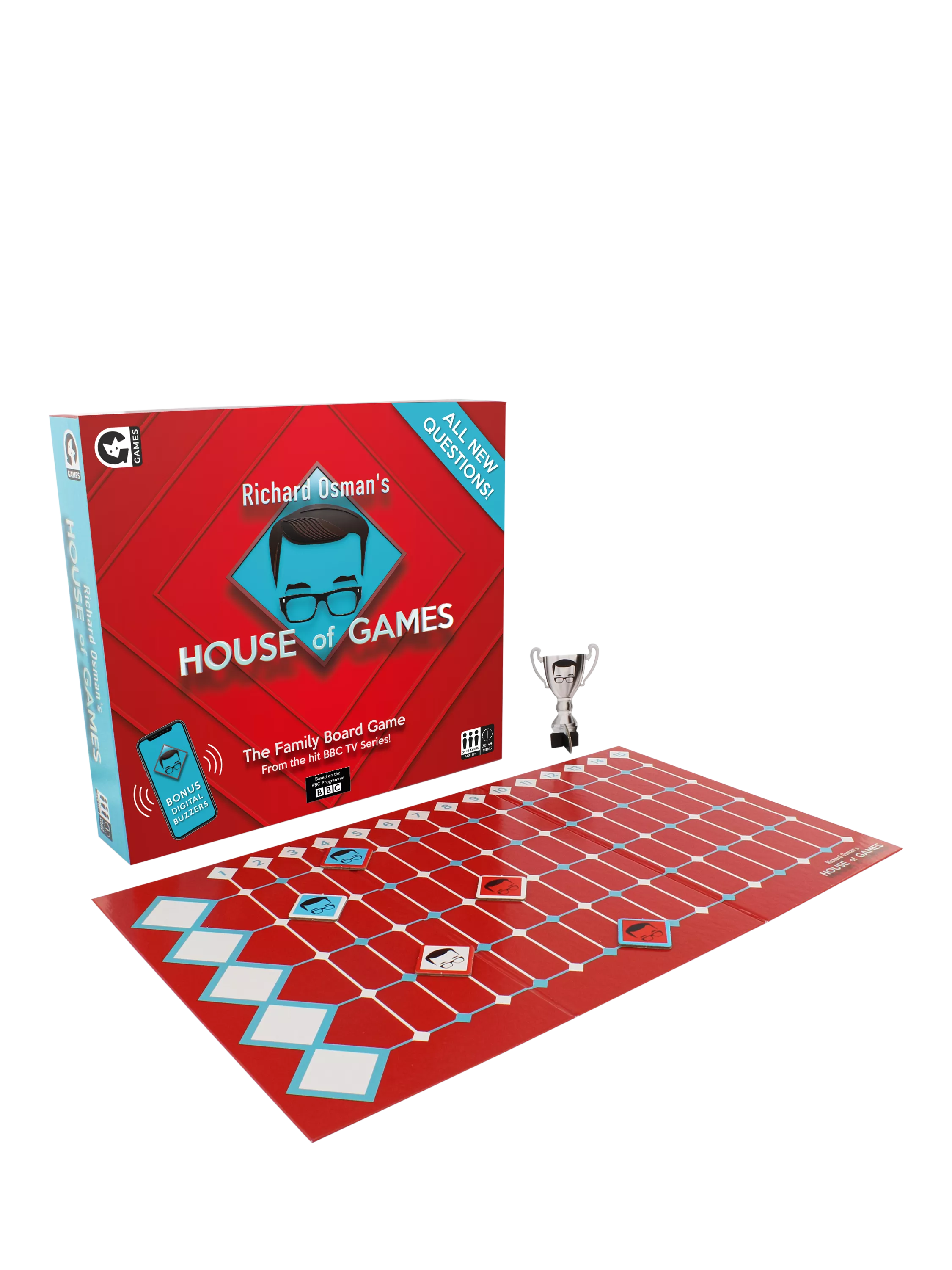 Ginger Fox House of Games Updated Board Game, UK version