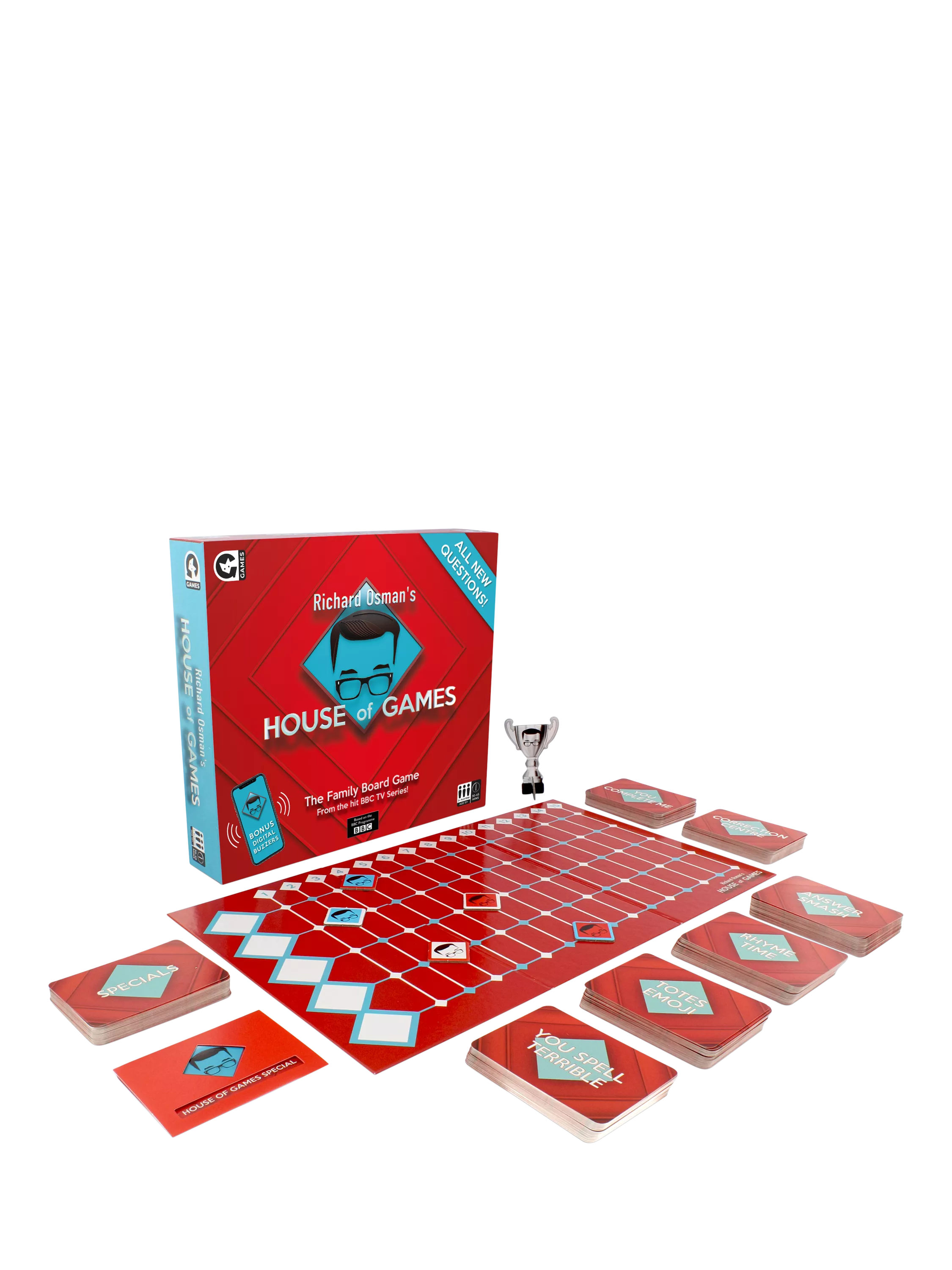Ginger Fox House of Games Updated Board Game, UK version
