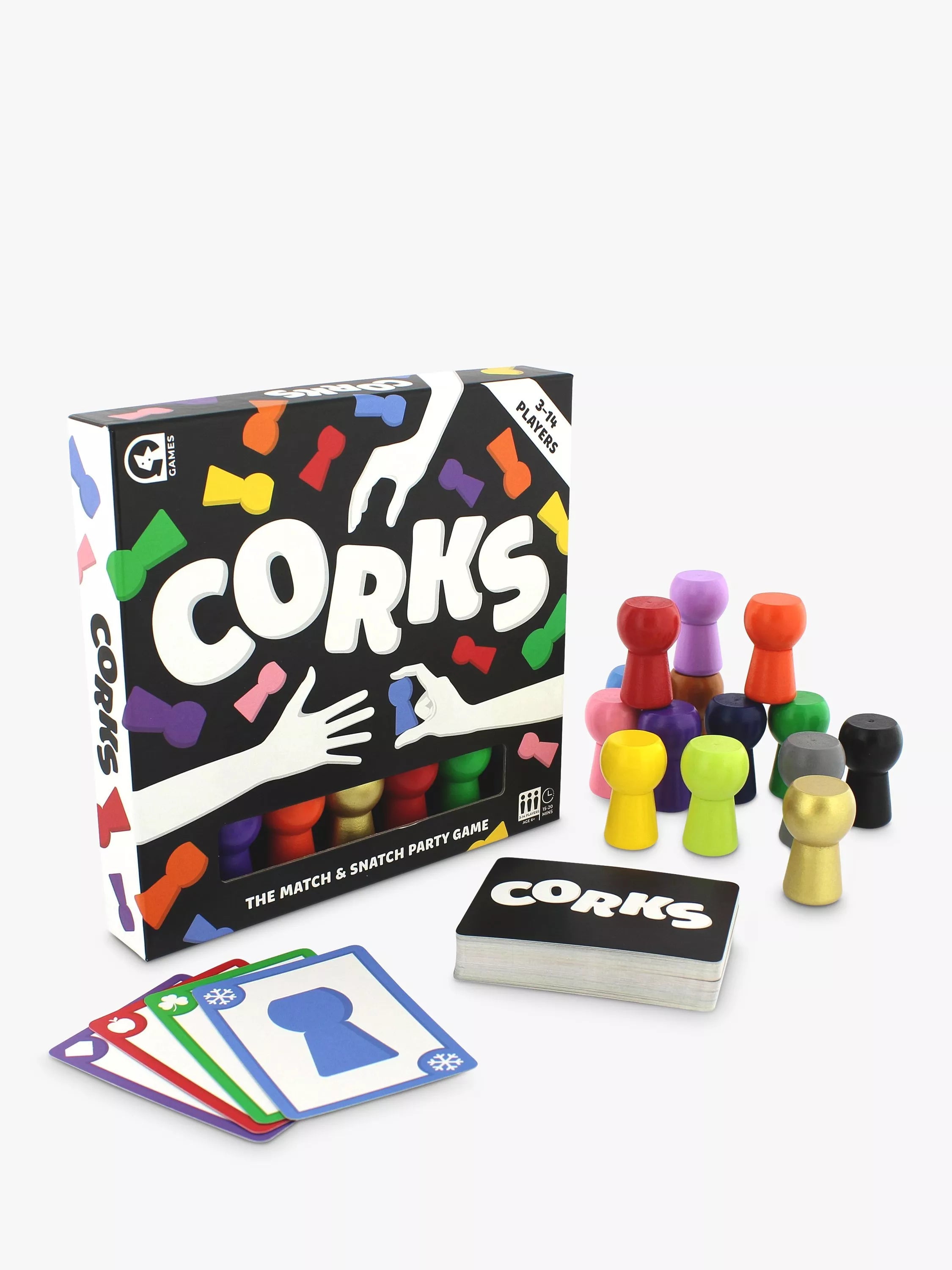 Ginger Fox Corks party game, UK version