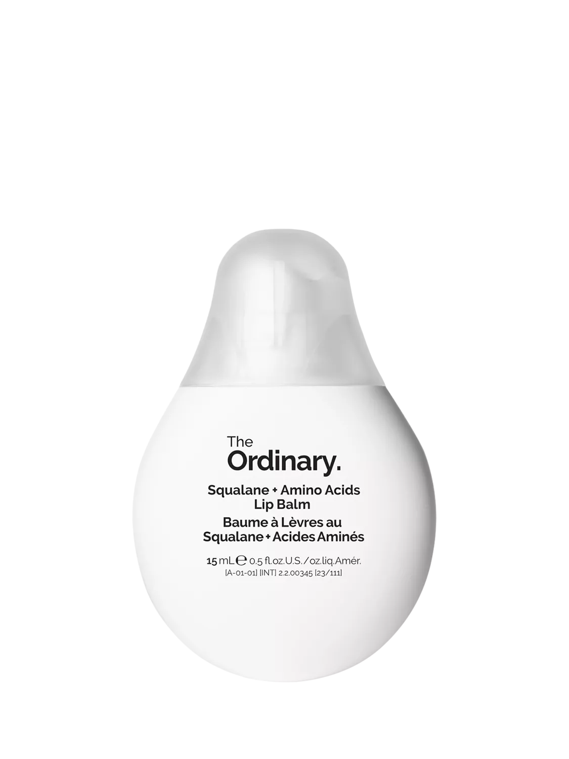 The Ordinary Squalane & Amino Acids Softening and Hydrating Lip Balm, 15ml