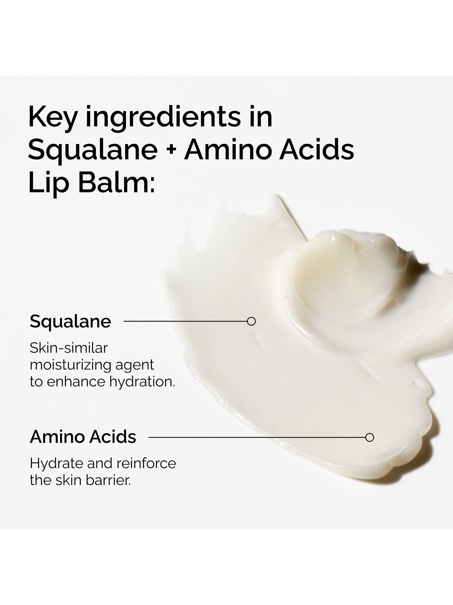 The Ordinary Squalane & Amino Acids Softening and Hydrating Lip Balm, 15ml