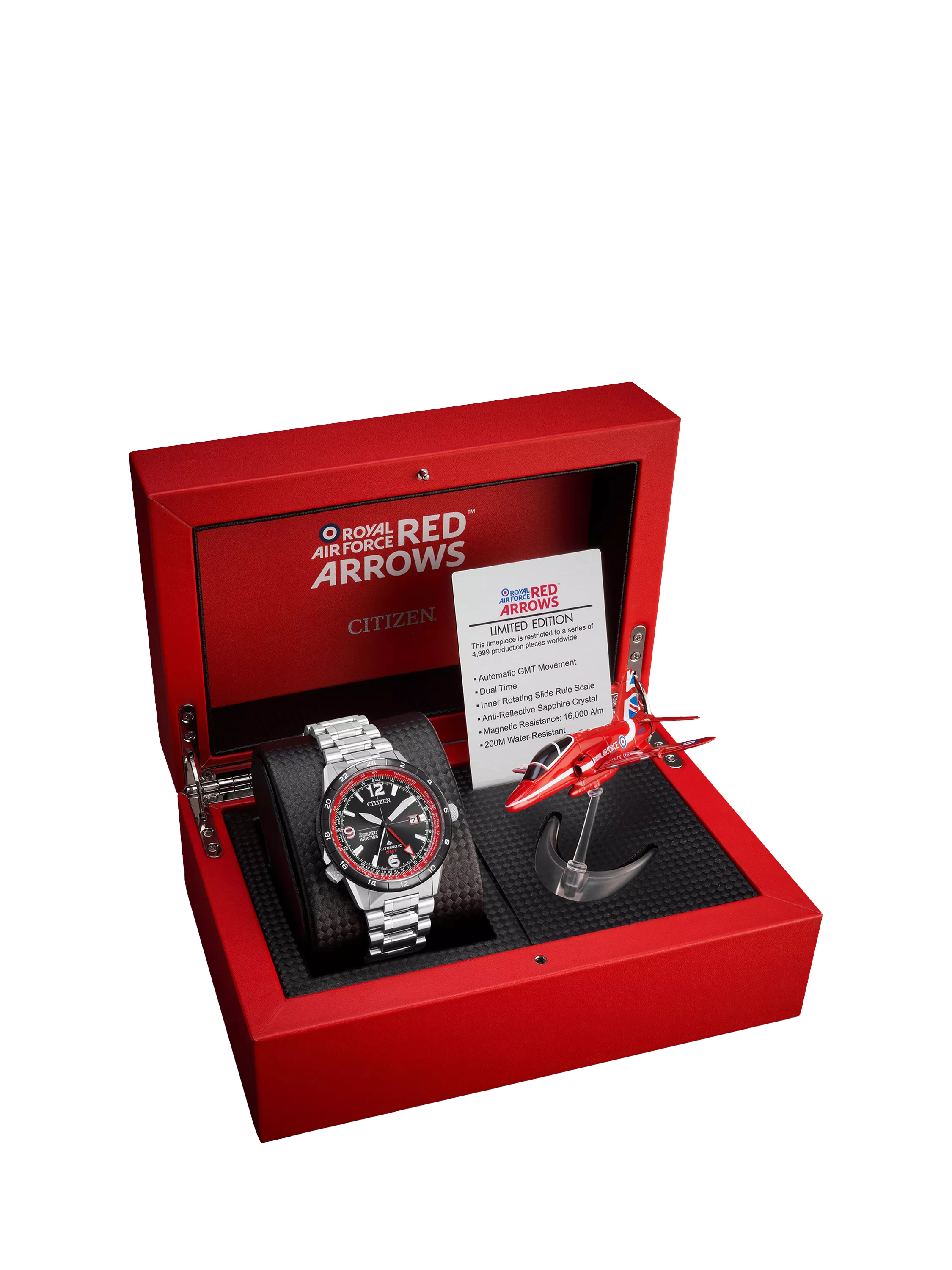 Citizen Red Arrows Promaster Automatic GMT watch, imported from the UK