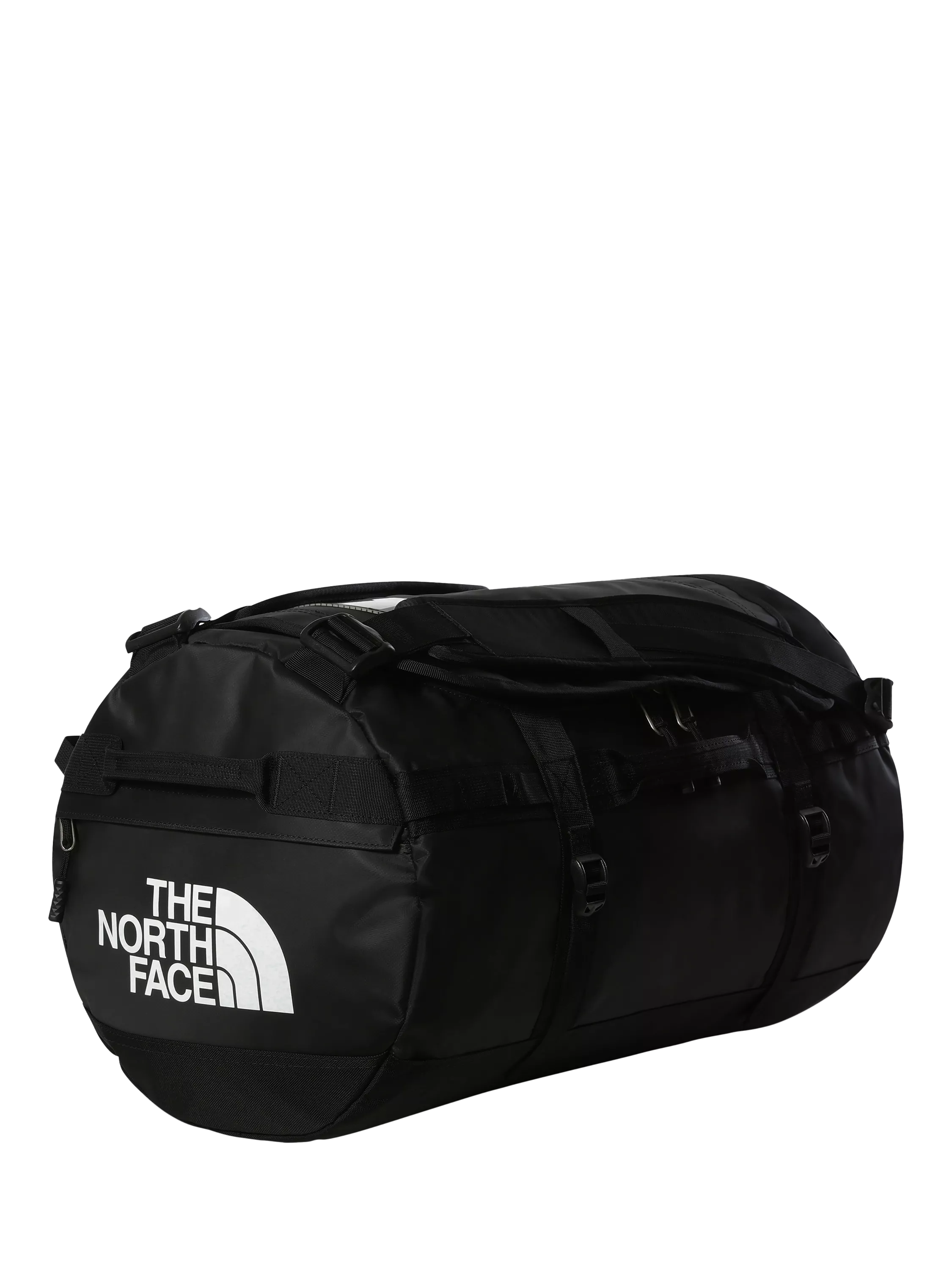The North Face Base Camp duffle bag black and white (British brand)