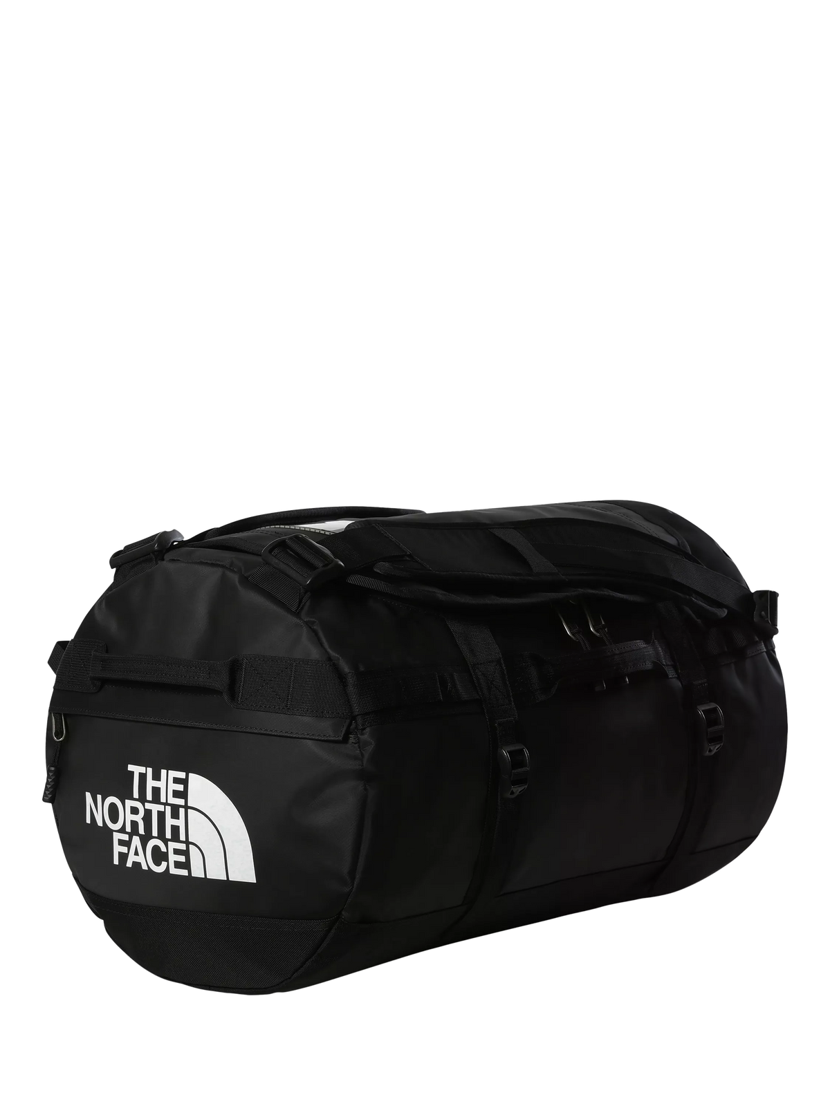 The North Face Base Camp duffle bag black and white (British brand)