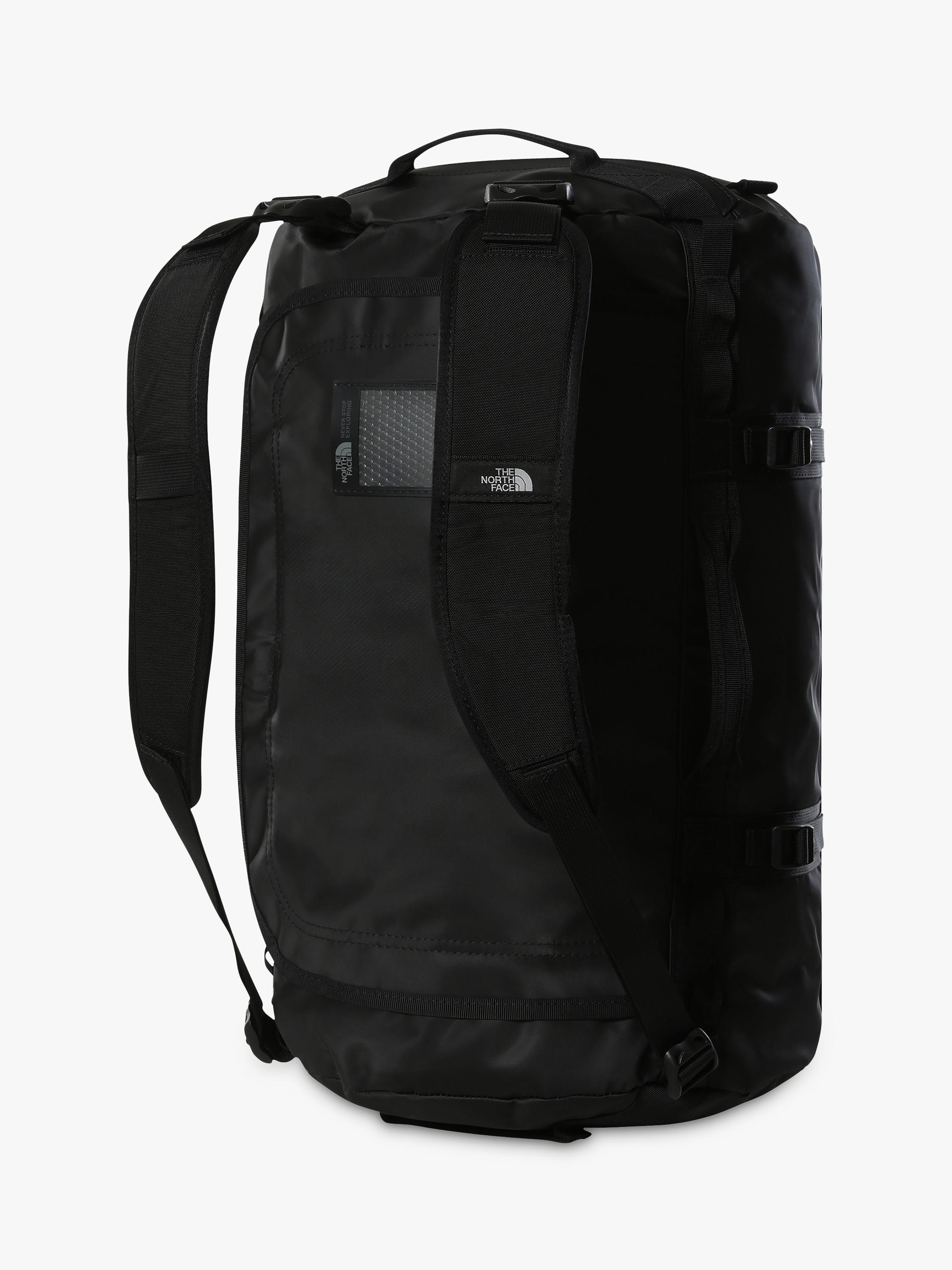 The North Face Base Camp duffle bag black and white (British brand)