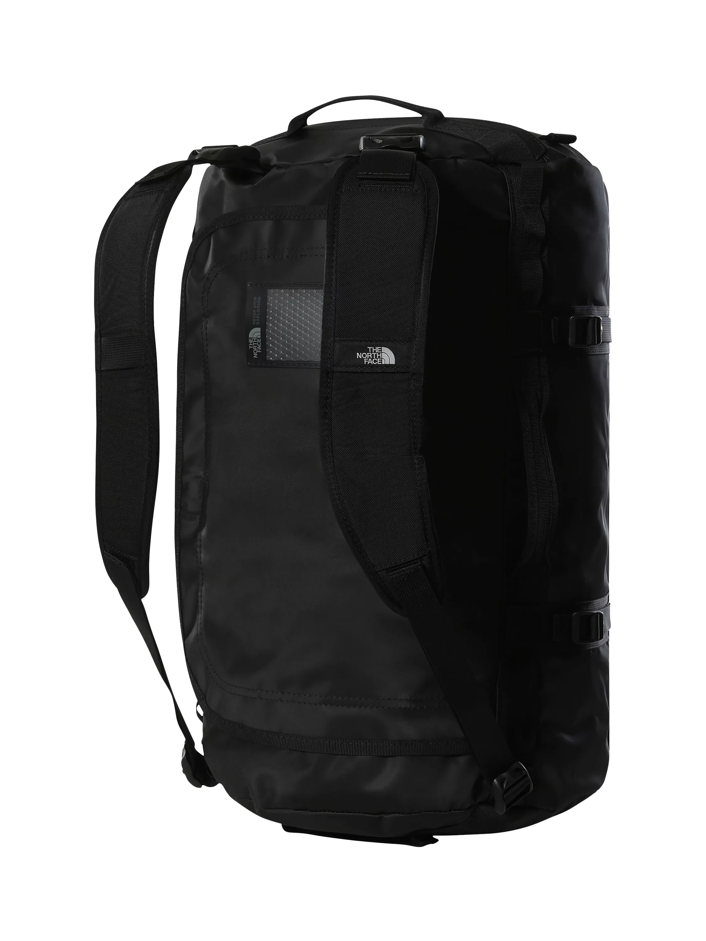 The North Face Base Camp duffle bag black and white (British brand)