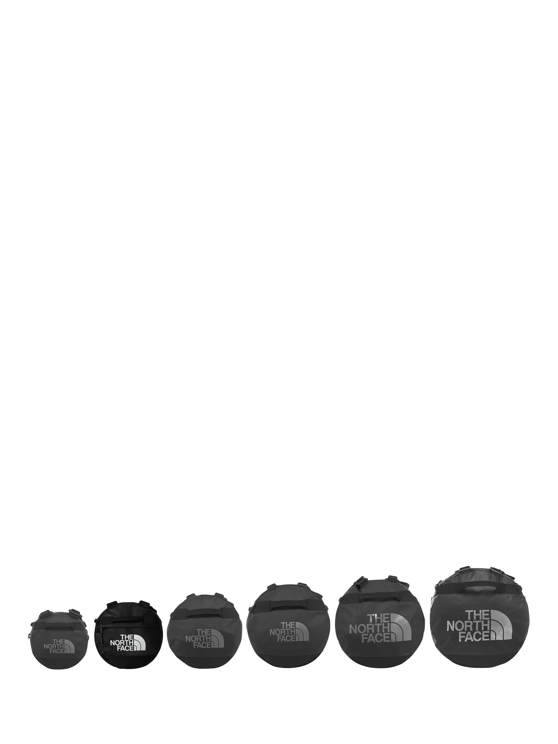 The North Face Base Camp duffle bag black and white (British brand)
