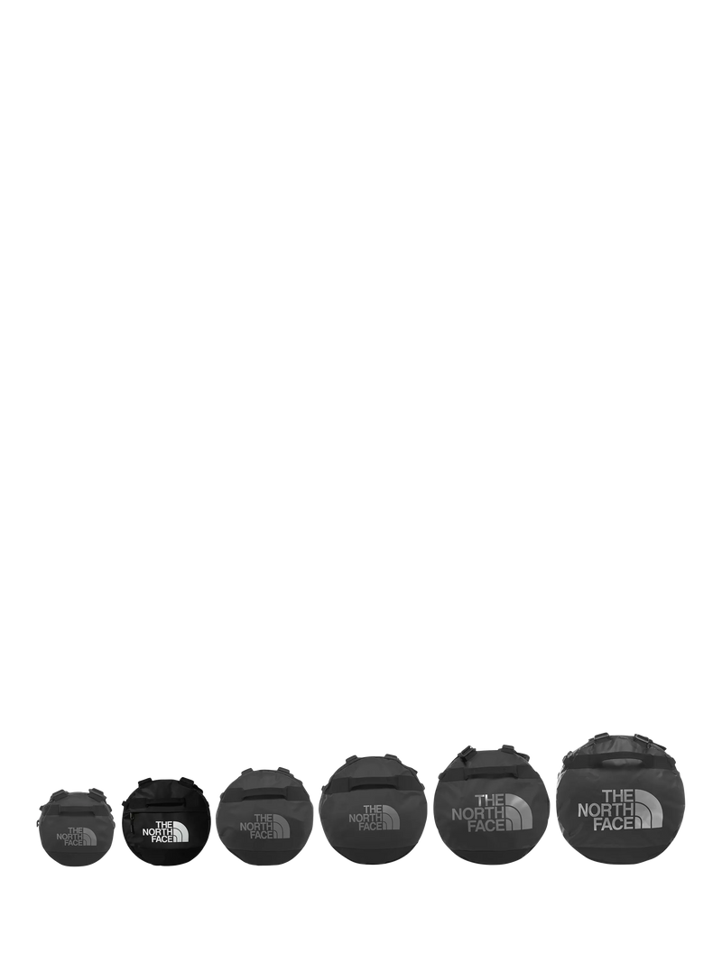 The North Face Base Camp duffle bag black and white (British brand)