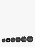 The North Face Base Camp duffle bag black and white (British brand)