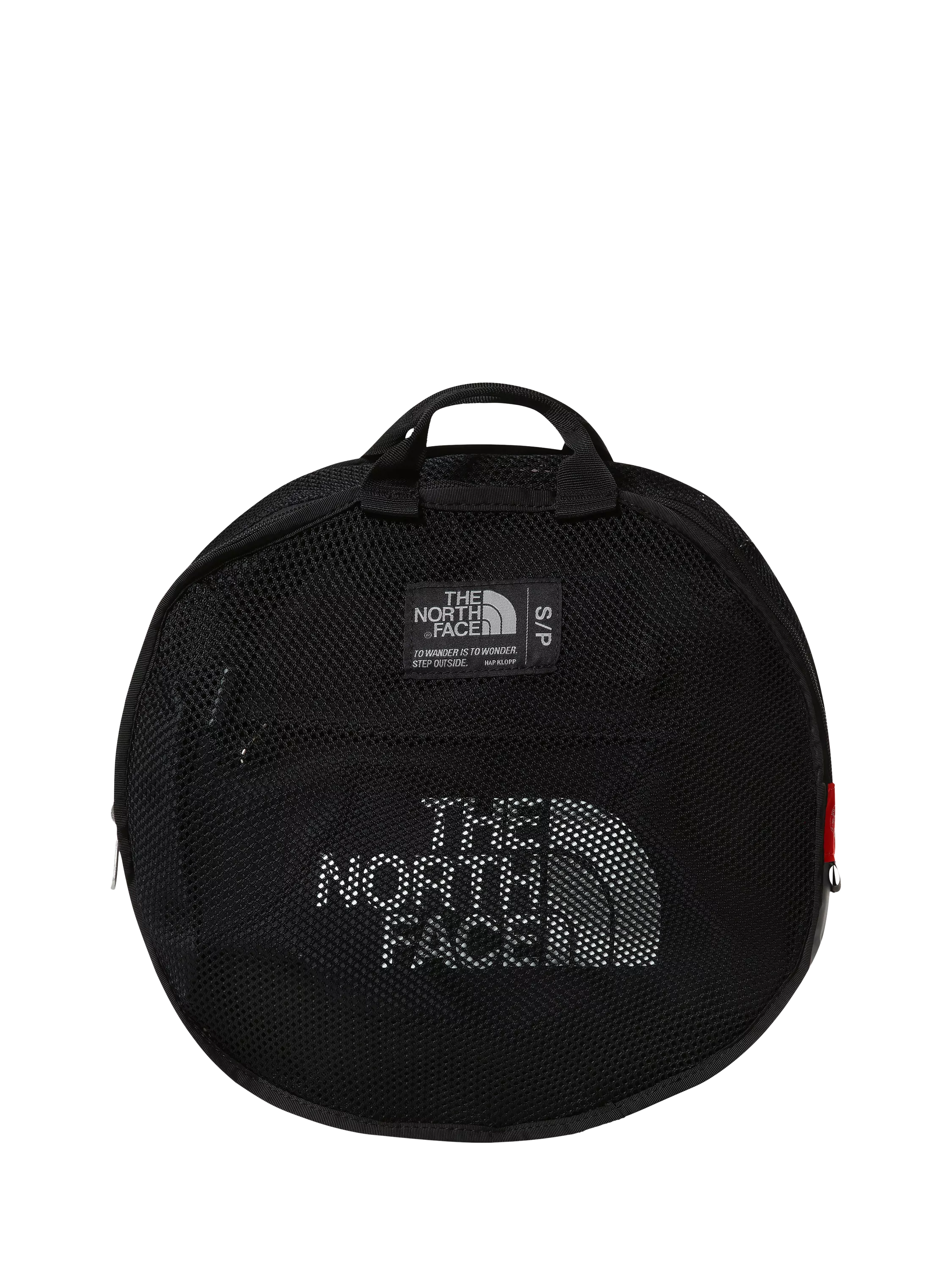 The North Face Base Camp duffle bag black and white (British brand)