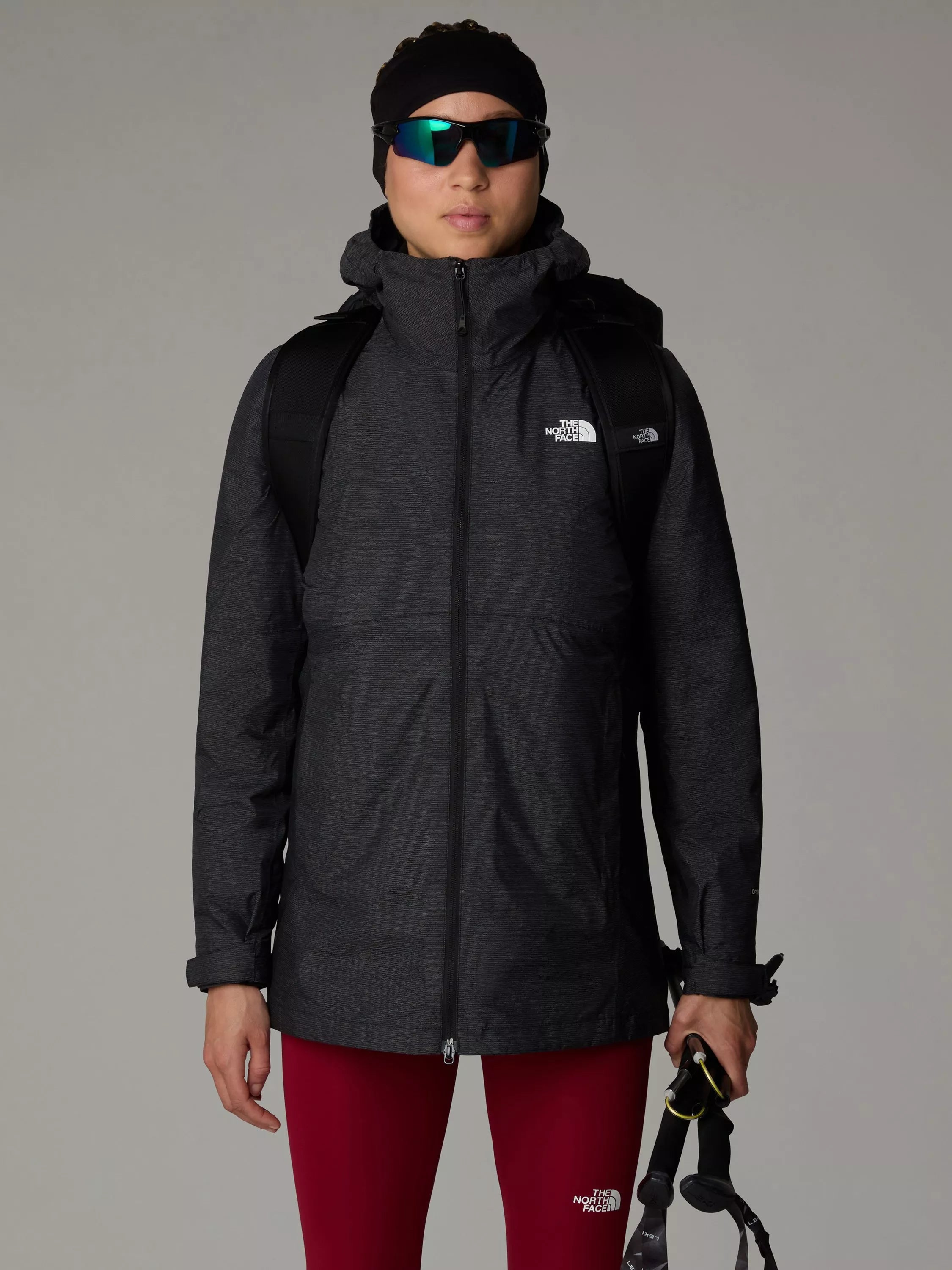 The North Face Base Camp duffle bag black and white (British brand)
