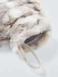 John Lewis faux fur hot water bottle in chinchilla, UK version