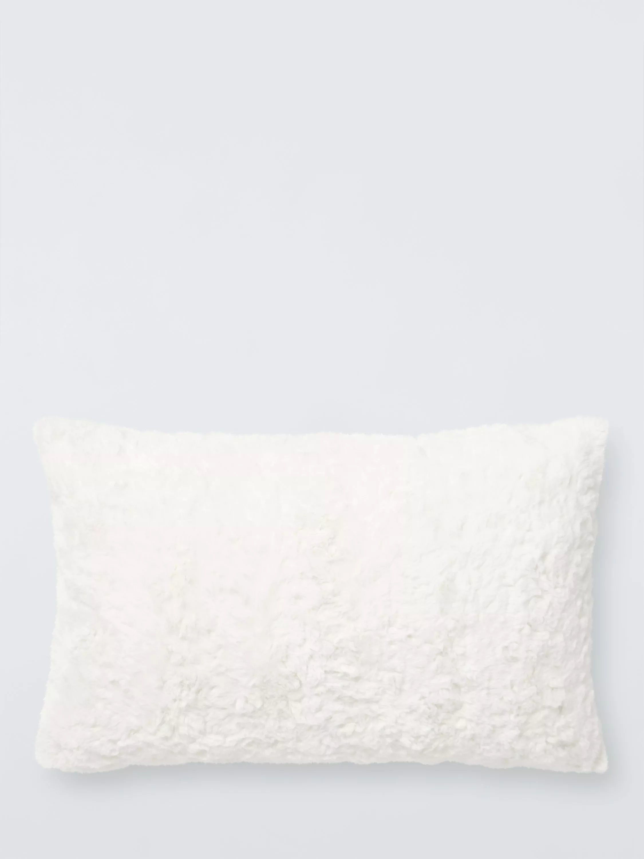 John Lewis white tufted cushion - British product