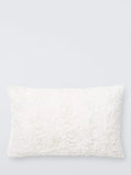 John Lewis white tufted cushion - British product
