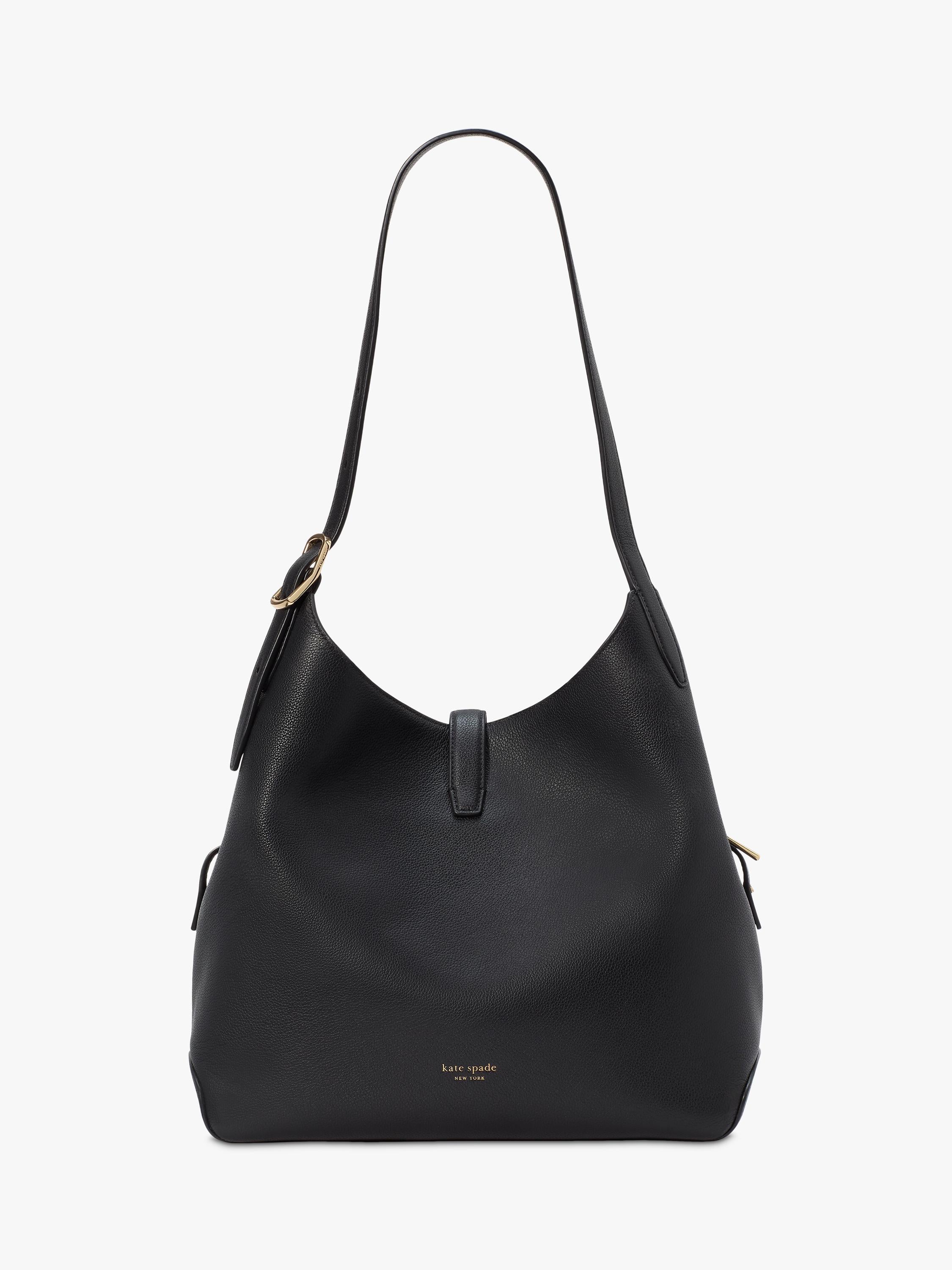 Kate Spade New York Deco große Lederschultertasche, importiert aus Großbritannien