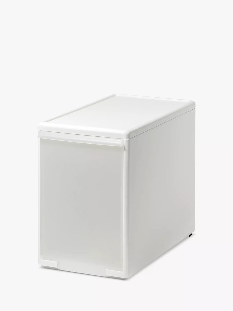 Like-it extra tall medium storage drawer W25.5cm white, imported from the UK