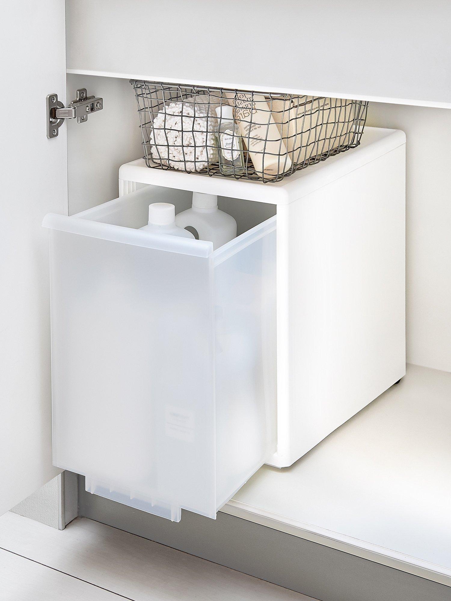 Like-it extra tall medium storage drawer W25.5cm white, imported from the UK
