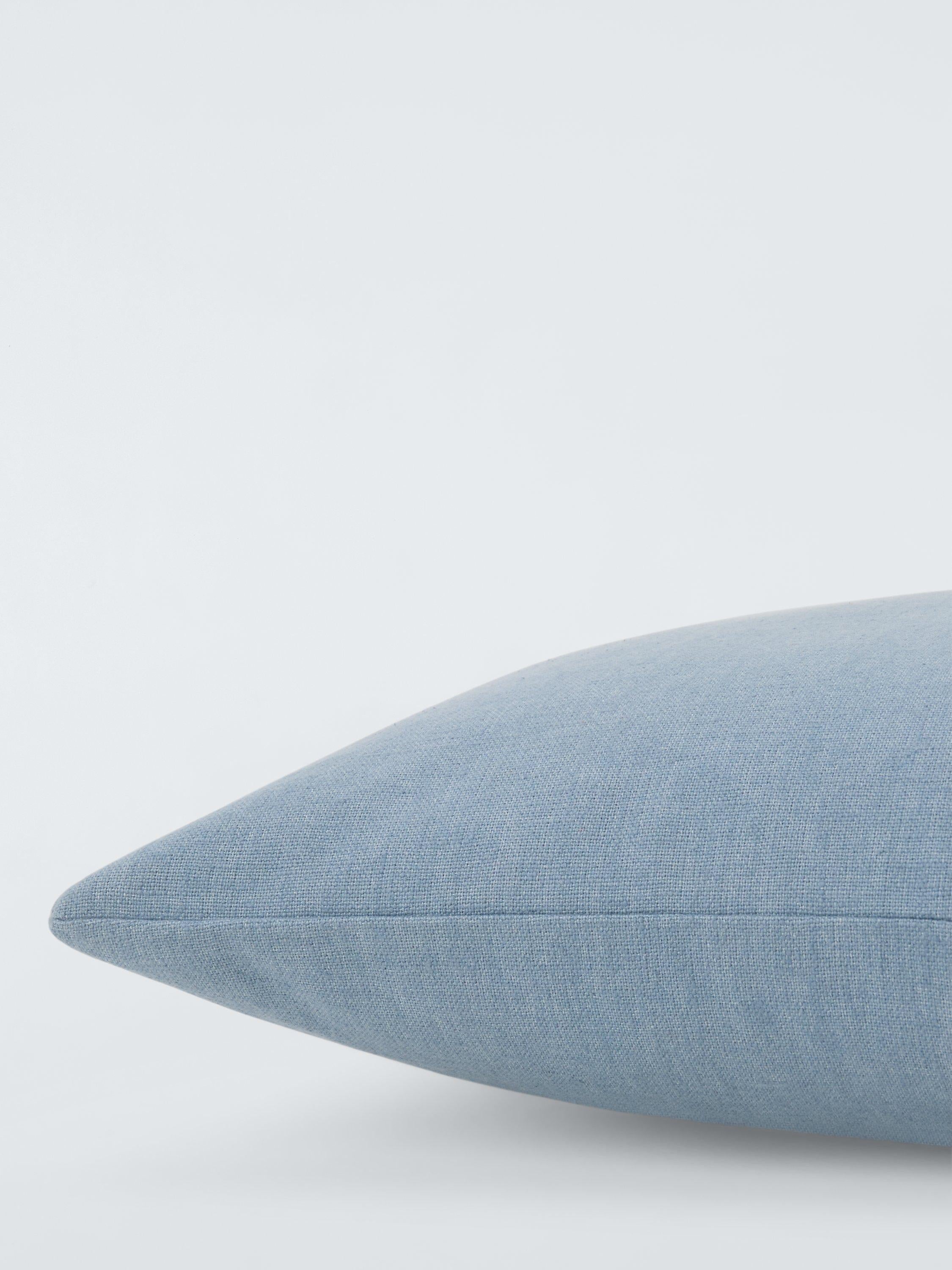 John Lewis cotton plain cushion 45x45 cm, UK version