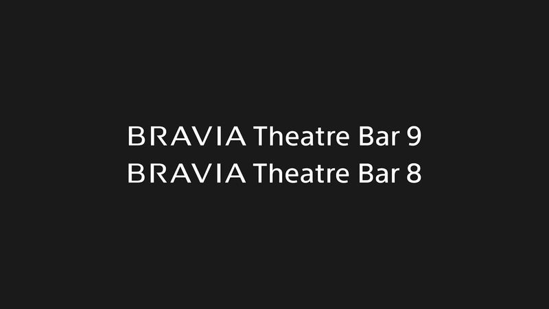 Sony Bravia Theatre Bar 9 soundbar black, imported from the UK