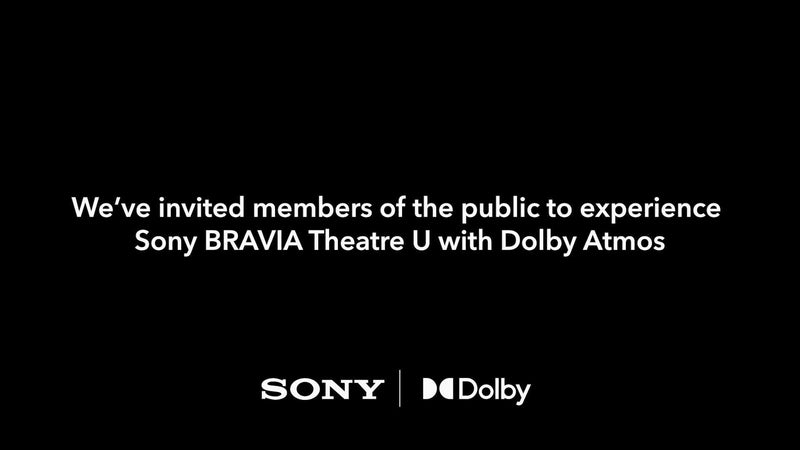 Sony Bravia Theatre U neckband speaker 268g, imported from the UK
