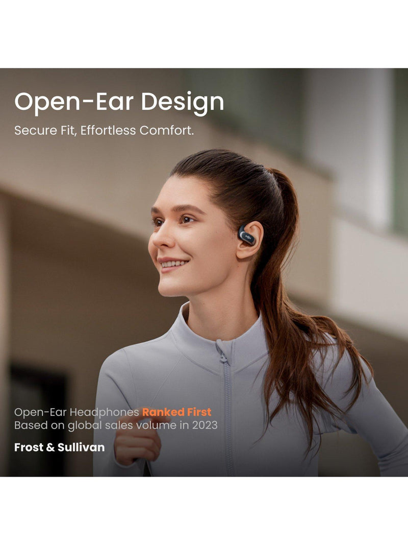 Shokz OpenFit Air Black open-ear headphones, UK version