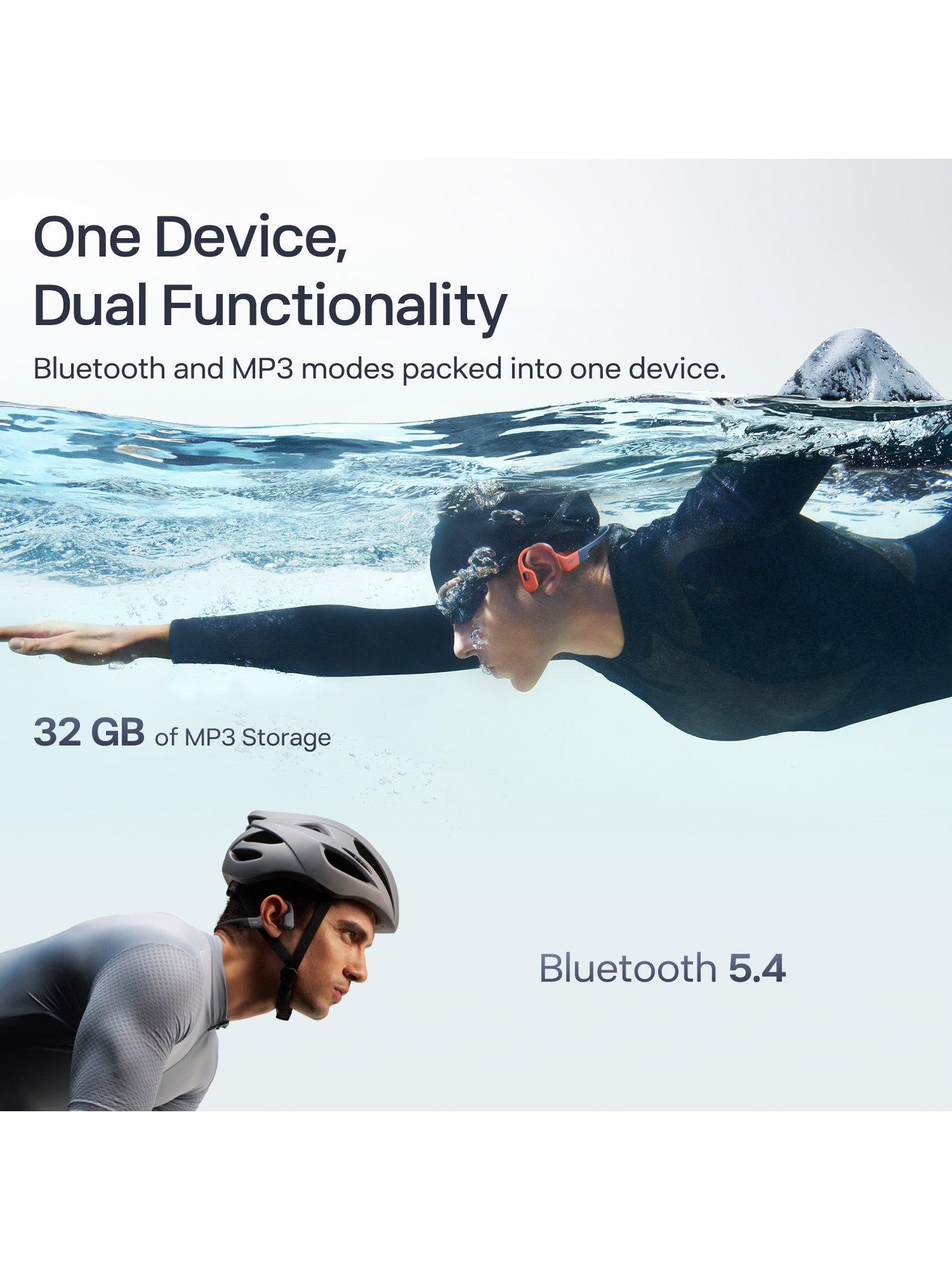 Shokz OpenSwim Pro waterproof open-ear headphones, UK version