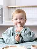 Bibado Coverall Weaning Bib with Dino design - British product