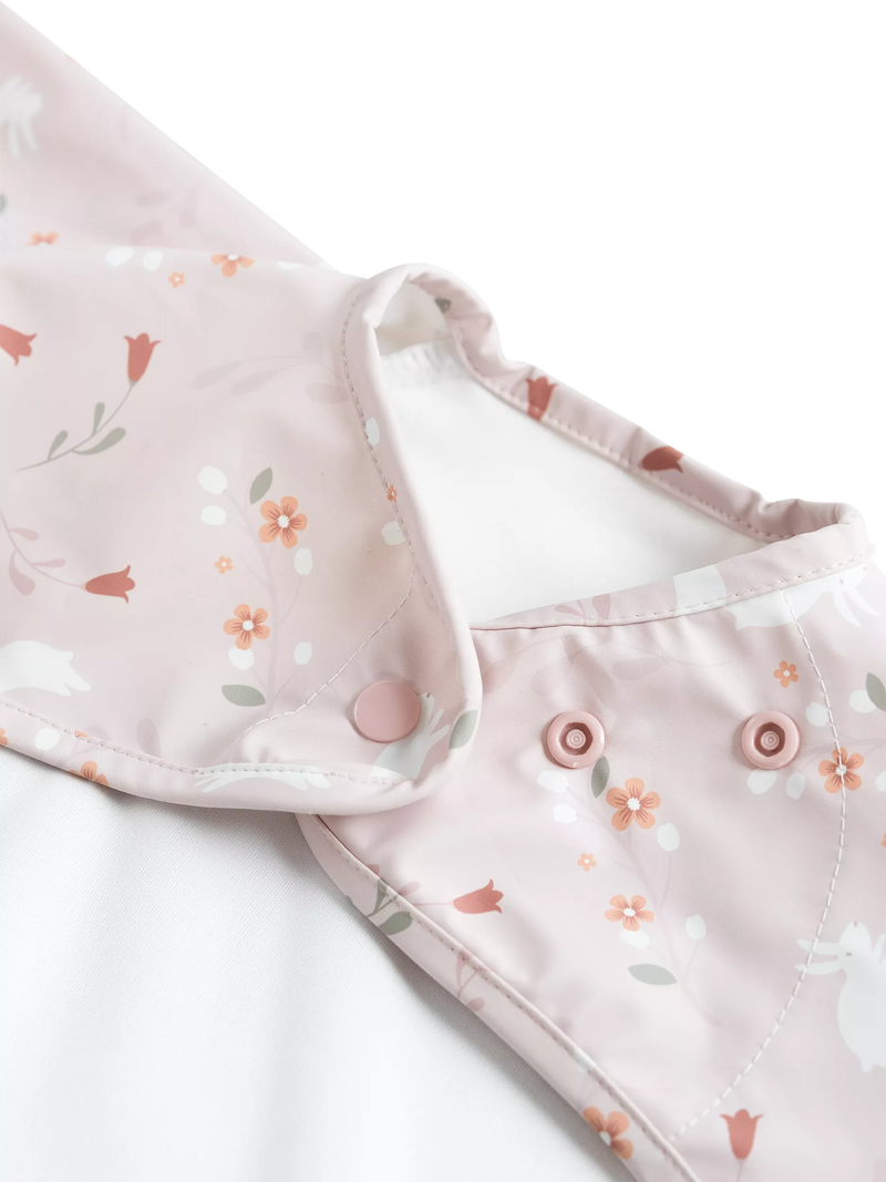 Bibado coverall weaning bib floral pattern - British product