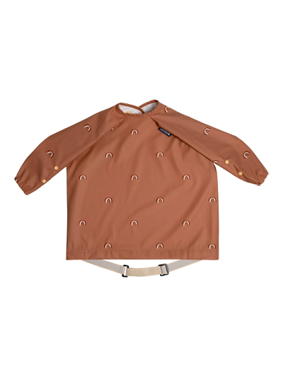 مريلة تغذية Bibado Coverall قوس قزح، متعددة