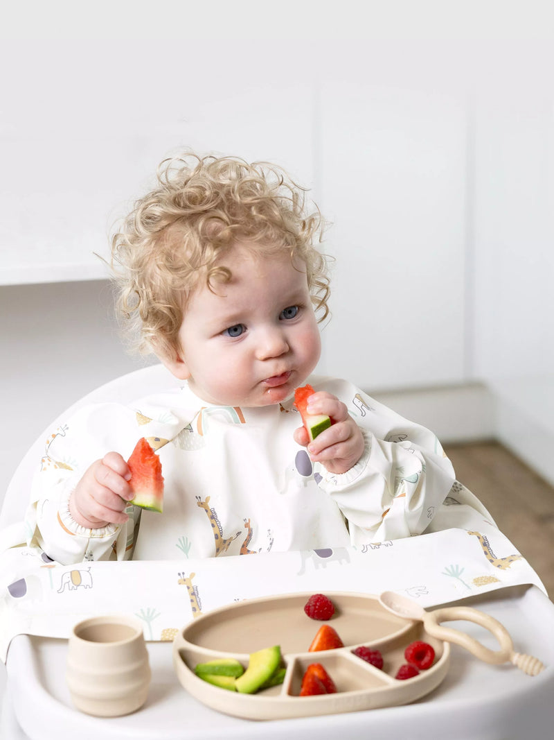 Bibado Coverall Weaning Bib Safari - British product