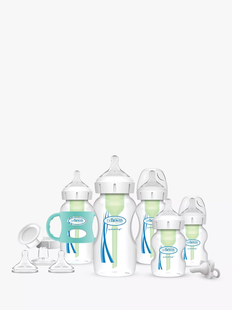 Dr. Brown's Anti-Colic Options+ baby bottle gift set - British product