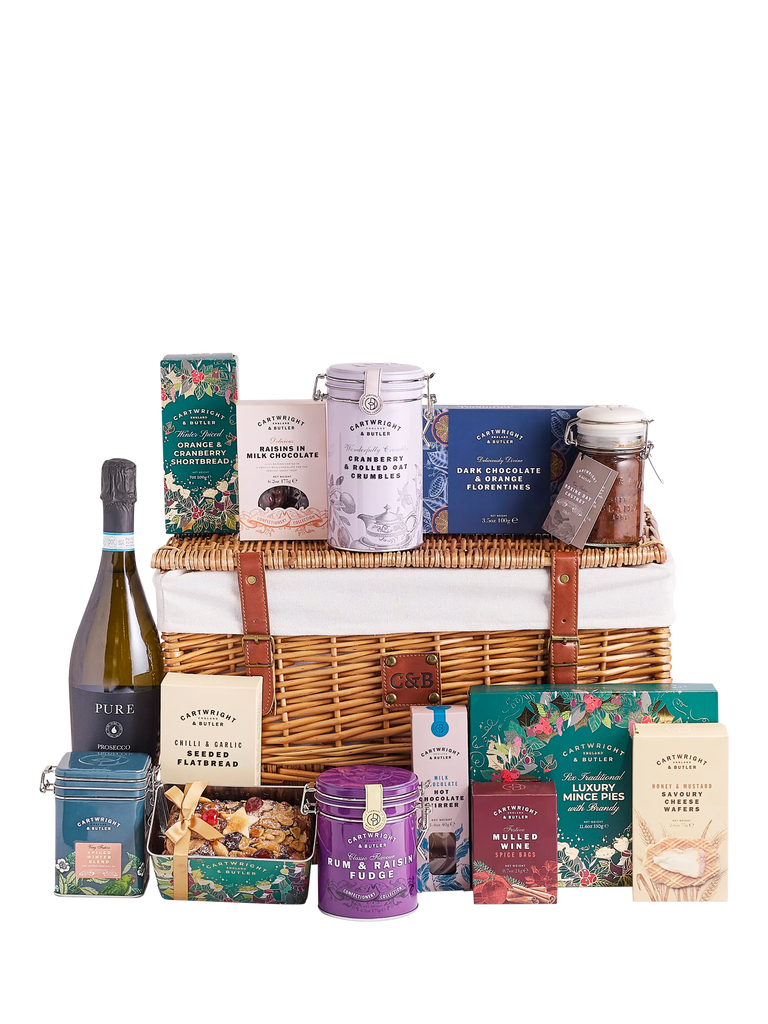 Cartwright & Butler Luxury Festive Wicker Hamper