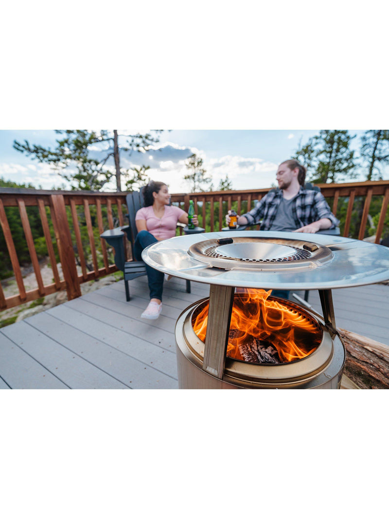 Solo Stove Bonfire 2.0 heat deflector stainless steel - British product