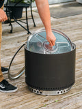 Solo Stove stainless steel pellet adapter for Bonfire 2.0, imported from the UK