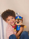 Paw Patrol Chase Take Along soft toy, plush dog toy (British brand)