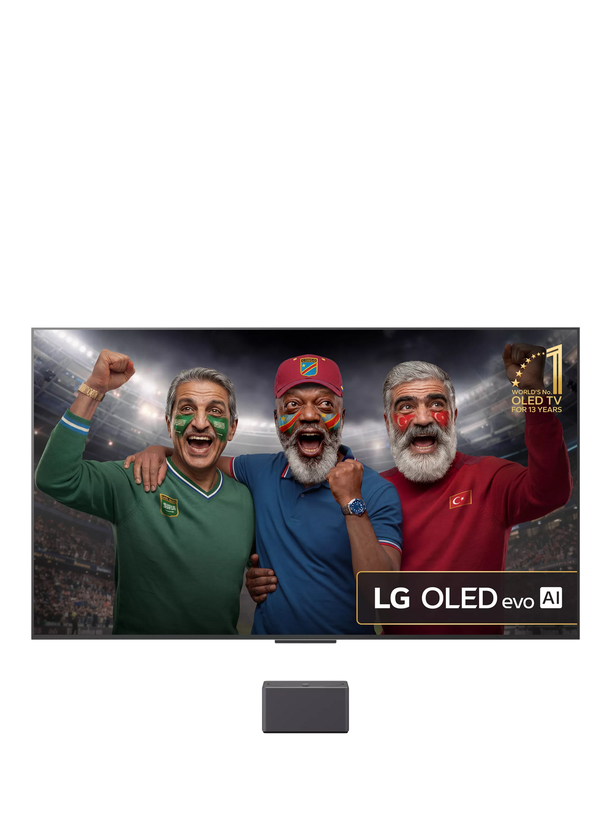 LG 65-inch OLED 4K TV with wireless connectivity (British brand)