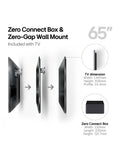 LG 65-inch OLED 4K TV with wireless connectivity (British brand)