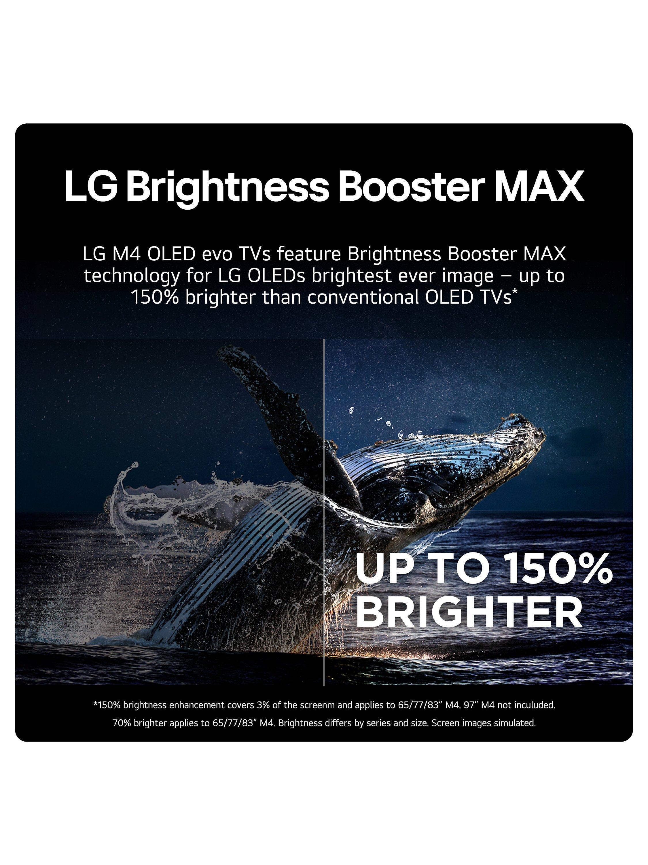 LG 65-inch OLED 4K TV with wireless connectivity (British brand)