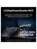 LG 65-inch OLED 4K TV with wireless connectivity (British brand)