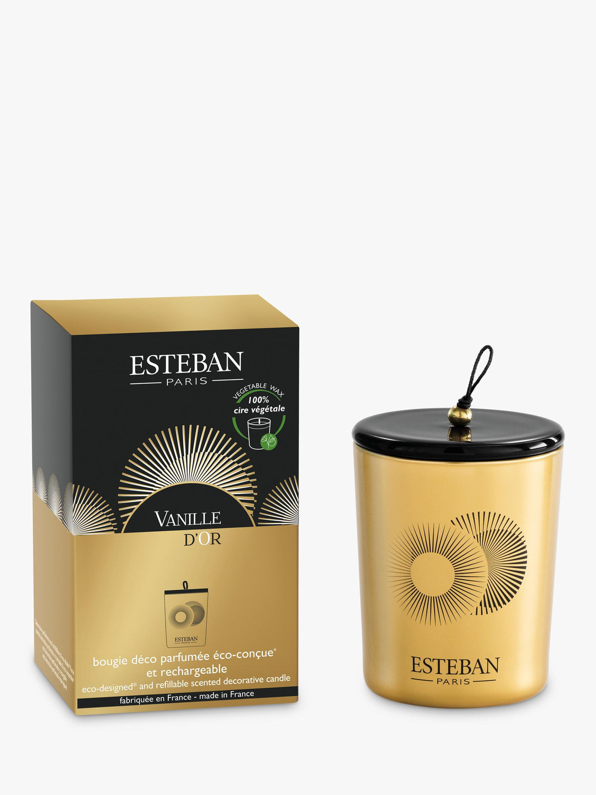 Vanilla and Spice Scented Candle 180g